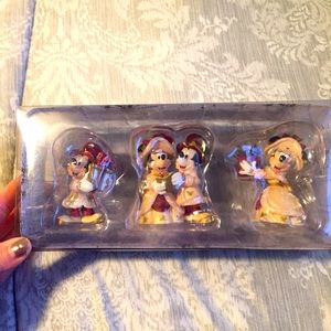 Disney Victorian ornaments set of 3